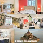 Apartmán Aux Berges Du Mont - Parking, 10 Min Mont-saint-michel & Jardin Pontorson