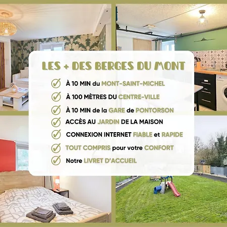 Aux Berges Du Mont - Parking, 10 Min Mont-saint-michel & Jardin * Понторсон