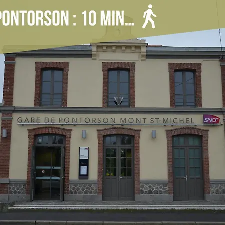Appartement Aux Berges Du Mont - Parking, 10 Min Mont-saint-michel & Jardin