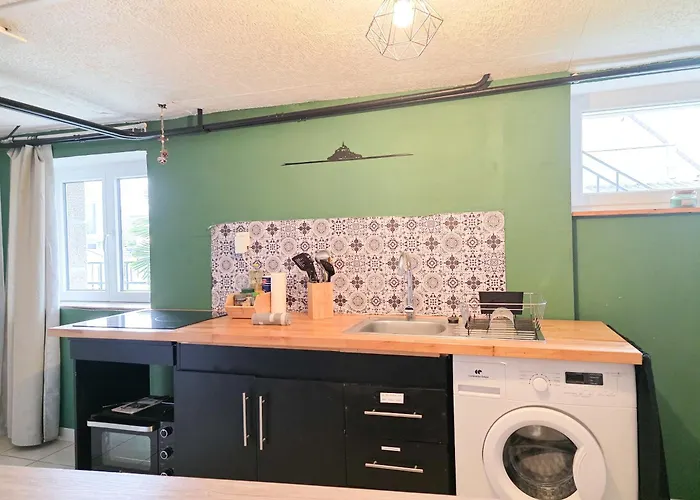 Aux Berges Du Mont - Parking, 10 Min Mont-saint-michel & Jardin Апартаменты Понторсон